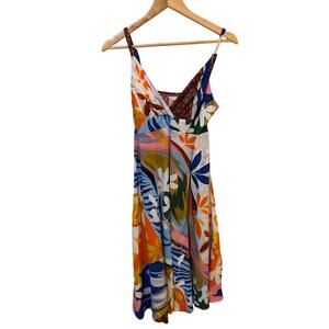 Jams World Floral Sun Dress Size Medium Tuileries Print